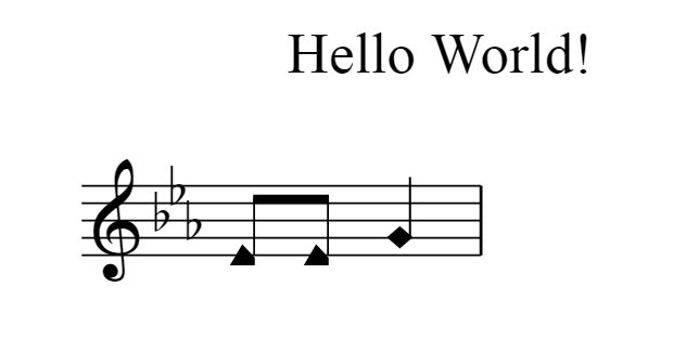 Figure 2 - "Hello World!"